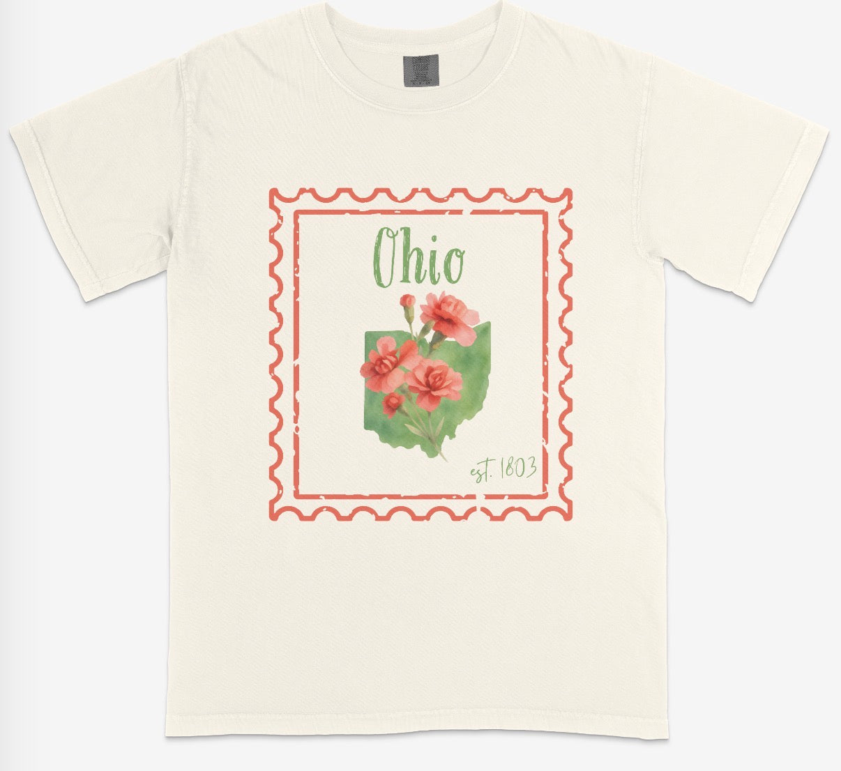State Stamp Graphic T-Shirt