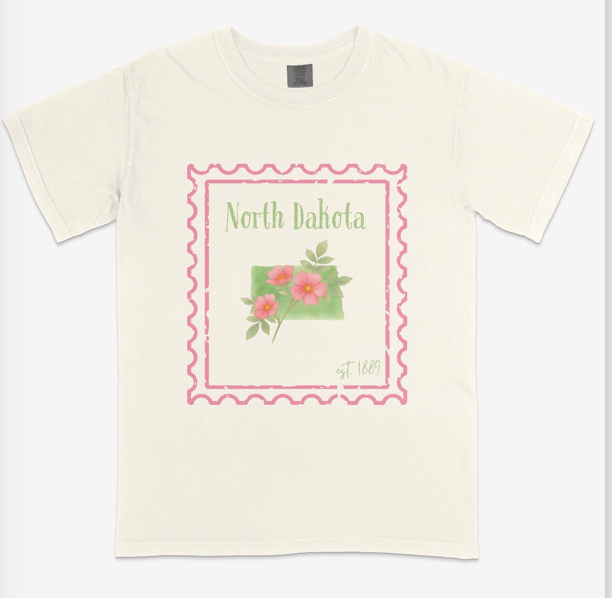 State Stamp Graphic T-Shirt