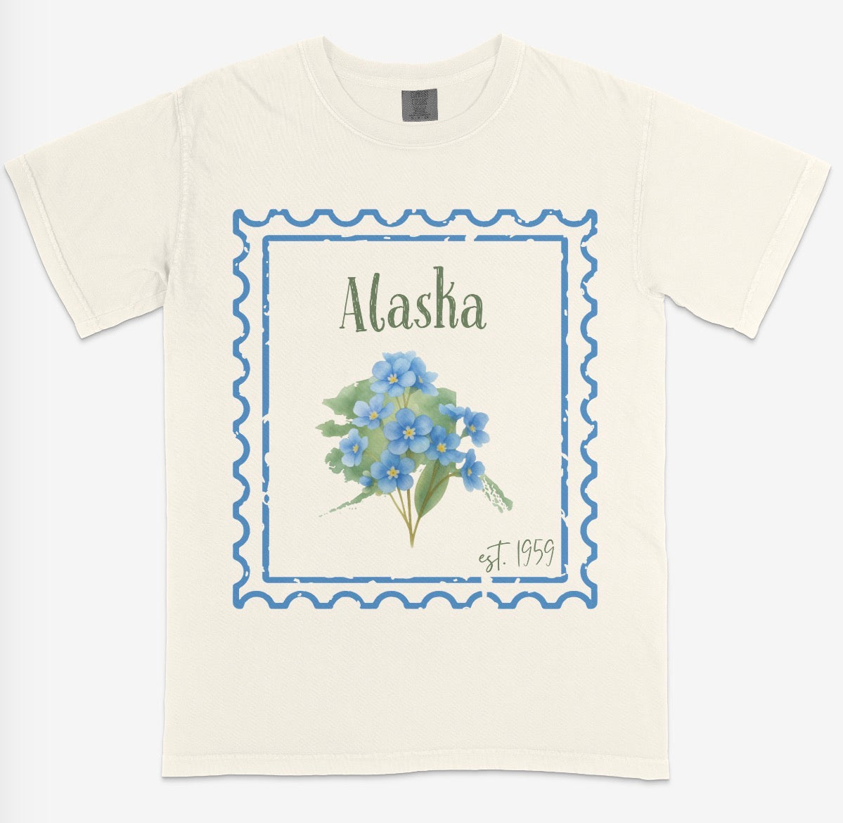 State Stamp Graphic T-Shirt
