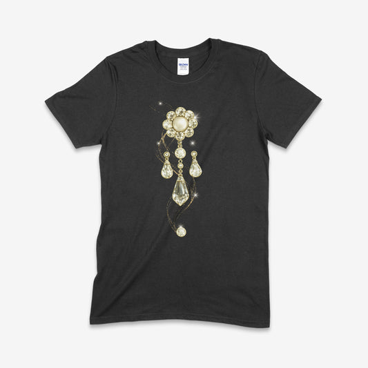 Midnight Chandelier Shimmer